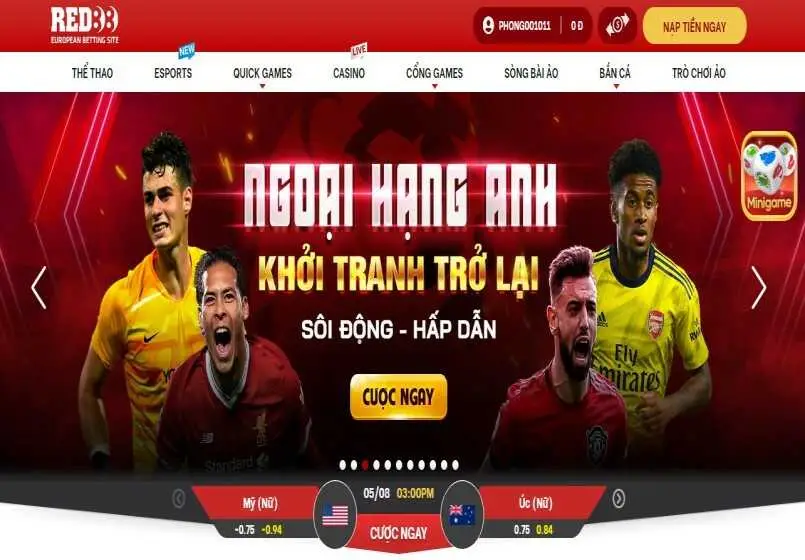 Nhà Cái Red88 - Cổng Game Cá Cược Trực Tuyến Hàng Đầu Châu Á